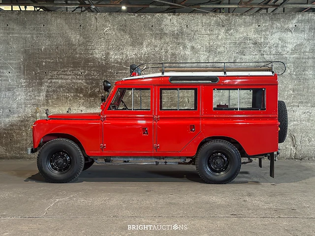 Land rover 109 series ii brandweer 78pk 1969, am-25-29 - afbeelding 14 van  79
