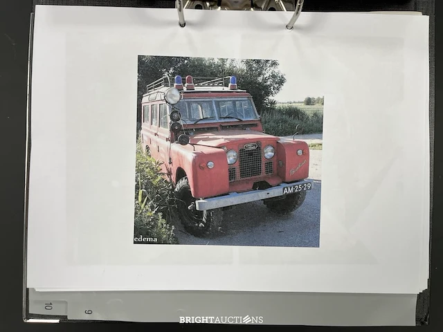 Land rover 109 series ii brandweer 78pk 1969, am-25-29 - afbeelding 44 van  79