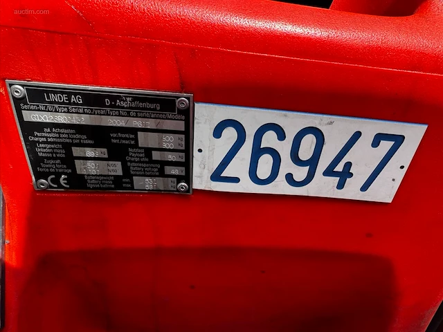Linde p60z elektrische trekker - afbeelding 3 van  7