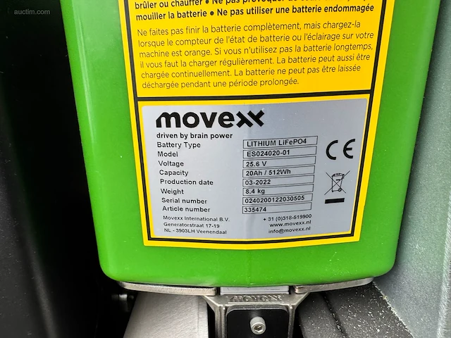 Movexx t1500 elektrische trekker - afbeelding 7 van  8