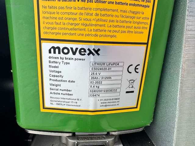 Movexx t1500 elektrische trekker - afbeelding 6 van  9