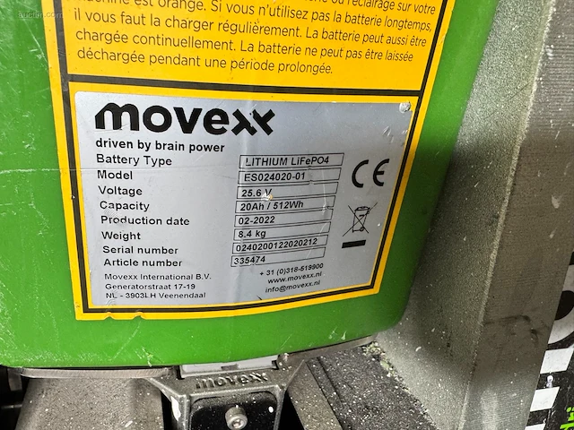 Movexx t1500 elektrische trekker - afbeelding 7 van  9