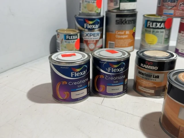 Partij rambo en flexa lakken, 19 stuks - afbeelding 7 van  7