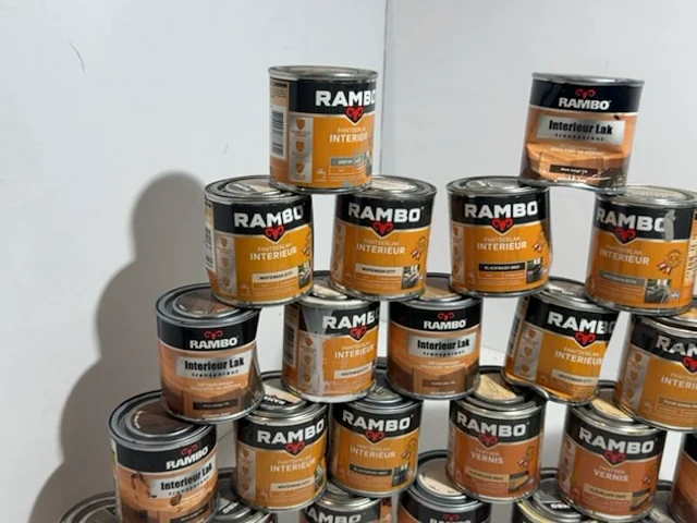 Partij verf en lakken 250ml rambo - afbeelding 3 van  5
