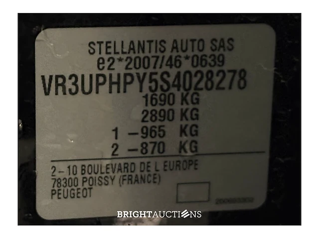 Peugeot 208 hybrid 145 e-dcs6 gt 1.2 156pk 2025 (origineel-nl), hfs-13-r - afbeelding 25 van  33