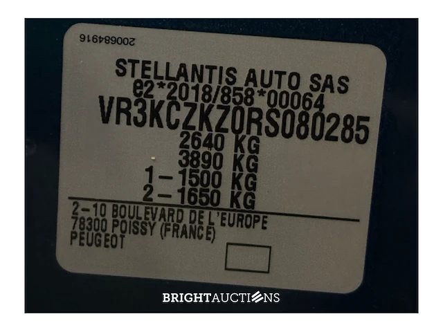 Peugeot 3008 e- gt avantage 210 73 kwh 2025 (origineel-nl), hvx-26-g - afbeelding 26 van  34