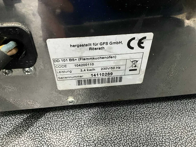 Rösrath dd 101 bs+ pizza-oven - afbeelding 4 van  5