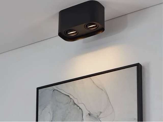 Smart plafondlamp eglo, caminales, zwart - afbeelding 2 van  4