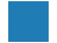 Snijfolie 50m x 61cm intercoat, 3800 serie mat, 3843 middle blue - afbeelding 2 van  2