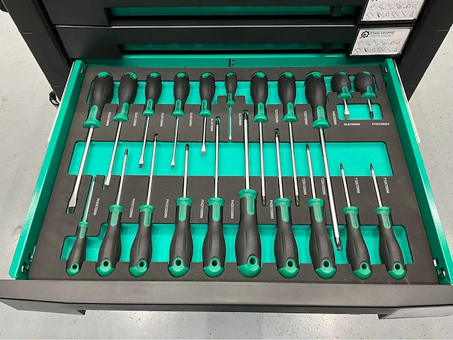 Stahlgruppe gereedschapswagen 7 laden - 212 pcs gereedschap - afbeelding 17 van  18