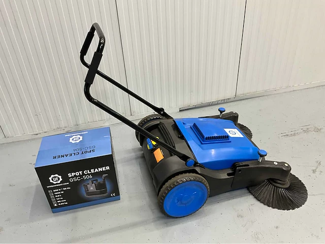 Sweeper veegmachine en stoomreiniger 1200w - 2 extra borstels - 2 tanks ultra force equipment - afbeelding 36 van  39