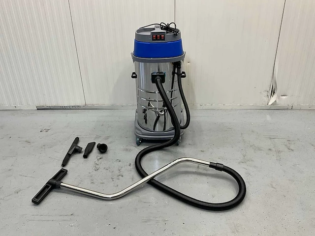 Ultra force equipemt 100l - 3600w industriële stofzuiger nat/droog - 3 motoren a 1200w per motor aan te zetten - afbeelding 12 van  18