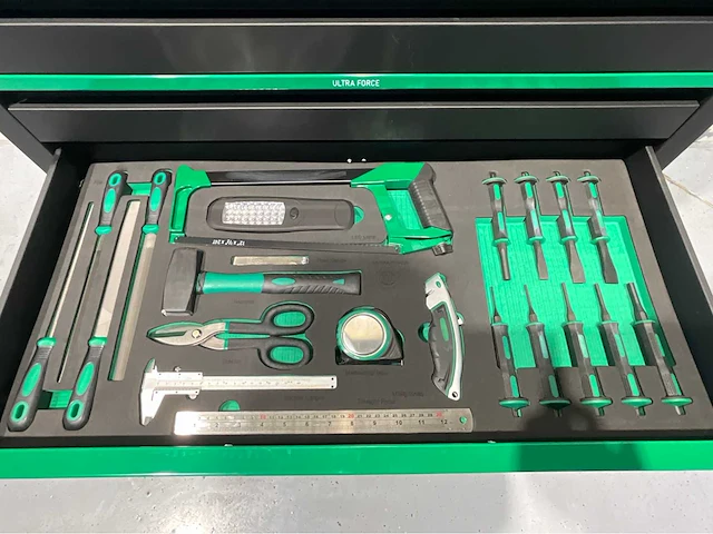 Ultra force equipment gereedschapswagen 7 laden 269 pcs - softclose - 2026 - afbeelding 17 van  17