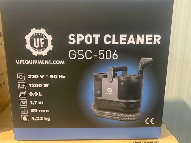 Ultra force equipment spotcleaner - 2 extra borstels - 2 tanks - 5 m snoer - 1200w - 2026 - afbeelding 5 van  24