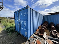 Werkplaats container (met inhoud)